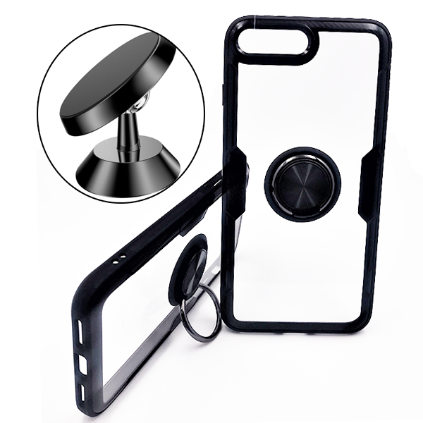 Kit Suporte Magnético de Carro + capa case 3X1 Clear Armor para iPhone SE New 2020