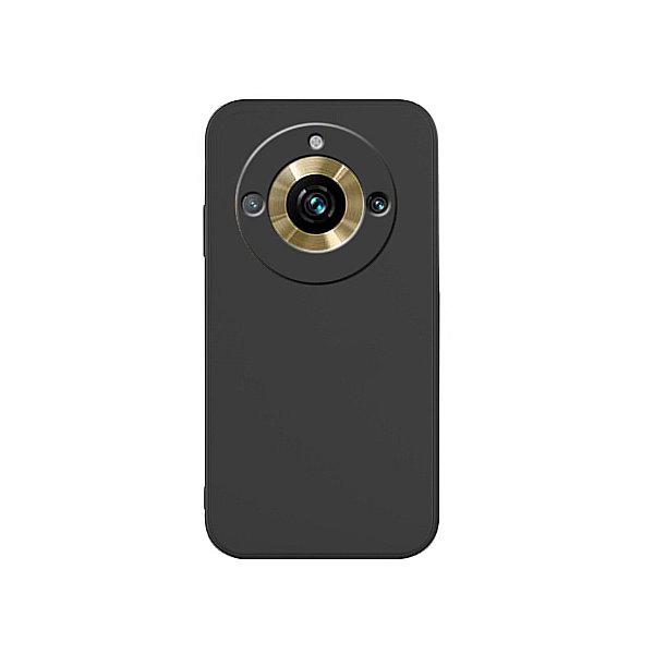 Capa Silicone Líquido para Realme 11 Pro+ Plus - Preto