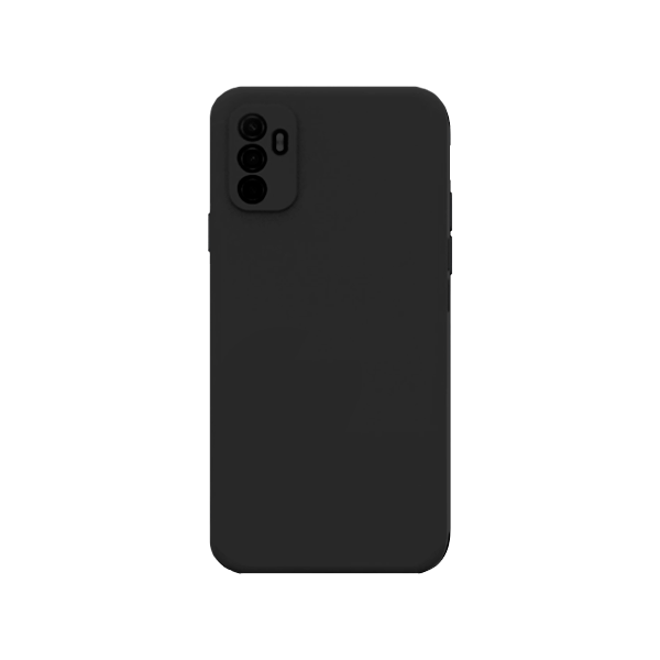Capa Silicone Líquido para Oppo F19 Pro+ 5G - Preto