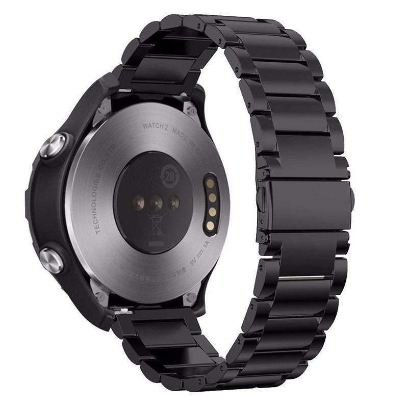 Bracelete Aço Stainless Lux + Ferramenta para Huawei Watch GT 3 46mm  - Preto