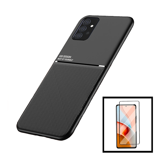 Kit Capa Magnetic Lux + 5D Full Cover para Samsung Galaxy A52