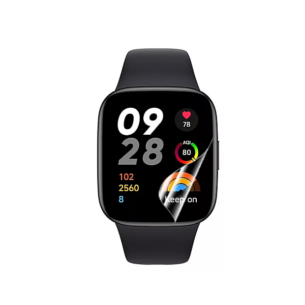 Película Hydrogel Full Cover Frente para Xiaomi Redmi Watch 3 Active - Transparente