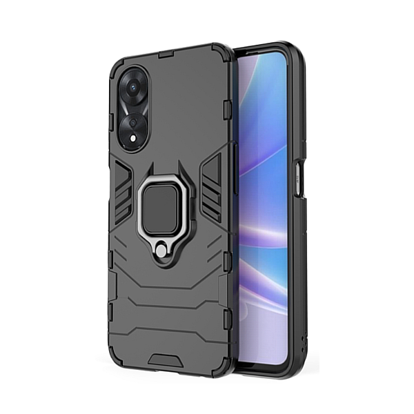 Capa Military Defender 3x1 Anti-Impacto para Oppo A98 - Preto