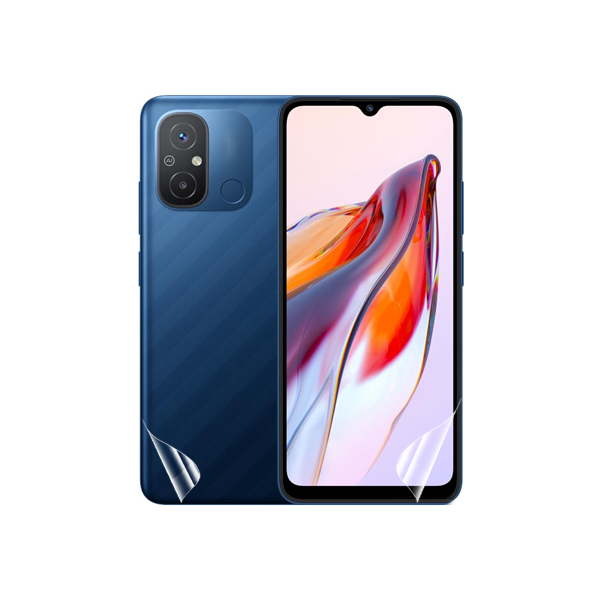 Película Hydrogel Full Cover Frente e Verso para Xiaomi Redmi 12C - Transparente