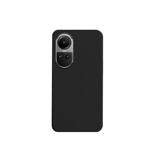 Capa Silicone Líquido para Oppo Reno10 - Preto