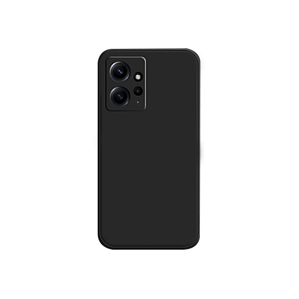 Capa Silicone Líquido para Xiaomi Redmi Note 12 4G - Preto
