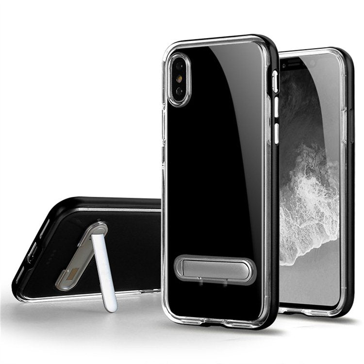 Capa Spigen Crystal Hybrid para iPhone XR - Preto