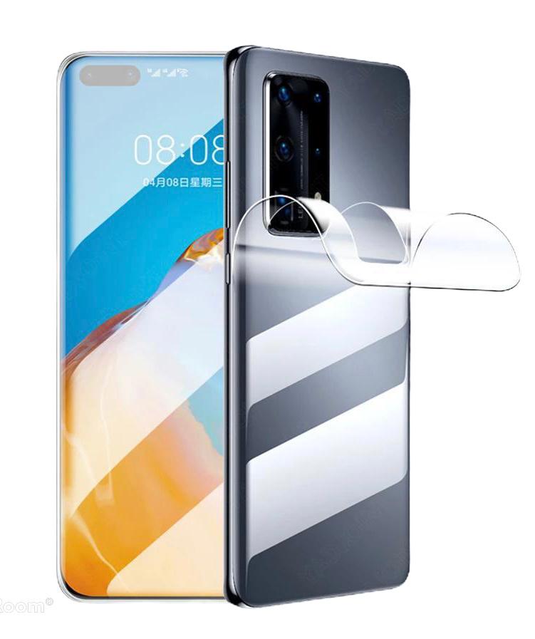 Película Hydrogel Full Cover Verso Com Bordas Laterais para Oppo Reno4